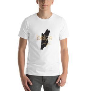 Short-sleeve unisex t-shirt.